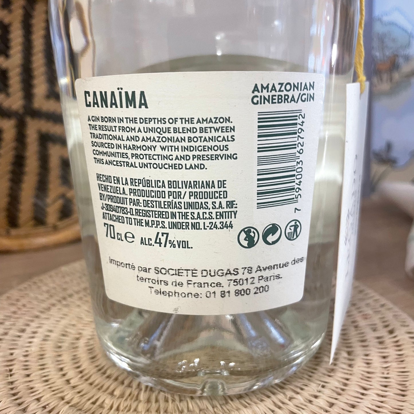 gin canaima venezuela